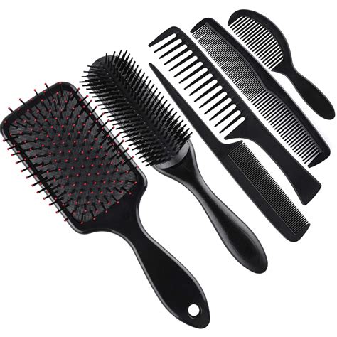 brushes combs comb.